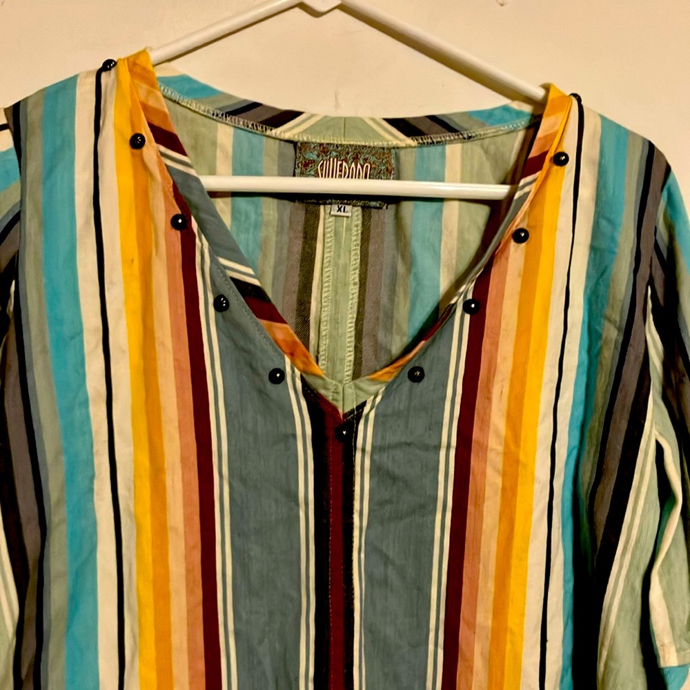Top long sleeve studd details